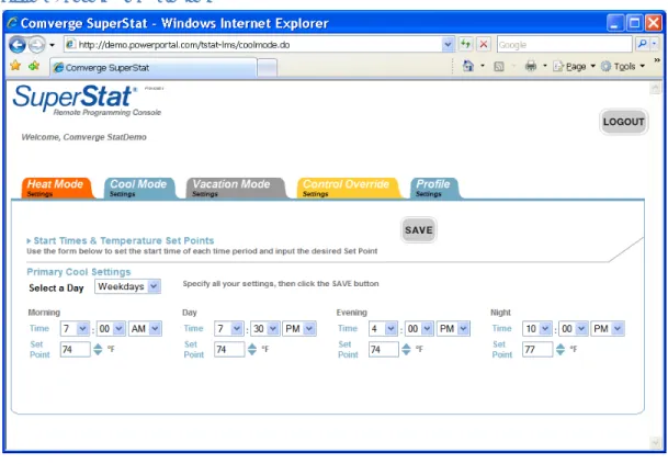 Figure 3. Customer Web Portal 