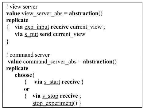 Figure 15. The new server abstractions
