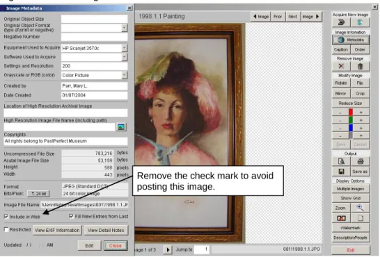 Figure 3: Select Images to Include 