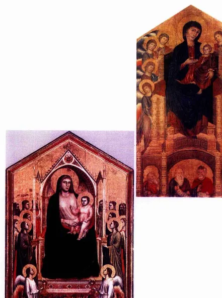 Figure 1 FiguresMaestà of Santa Trinita, Cimabue