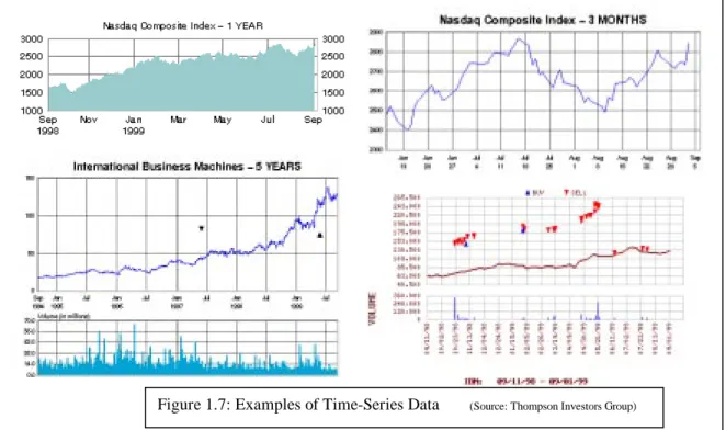 Figure 1.7: Examples of Time-Series Data        (Source: Thompson Investors Group) 