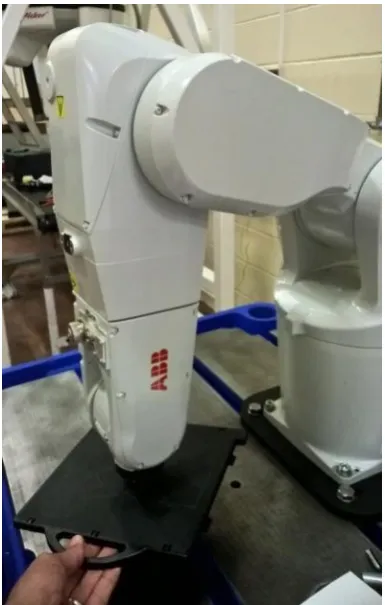 Figure 3.2 Human robot interaction through an object. 