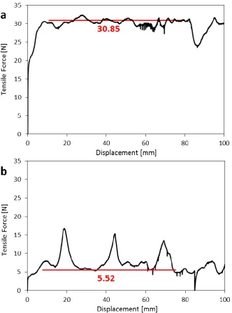 Figure 7. Failure surface of specimens prepared with G2 aggregates in dry condition 