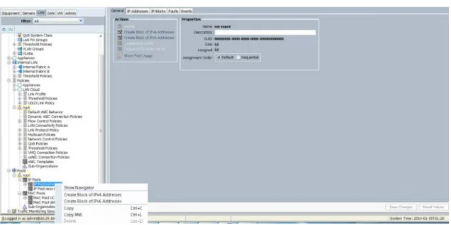 Figure 4 Adding a Block of IPv4 Addresses for KVM Access Part 1