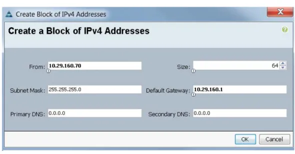 Figure 6 Adding a Block of IPv4 Addresses for KVM Access Part 3