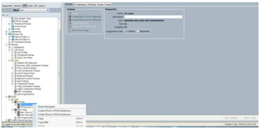 Figure 4 Adding Block of IPv4 Addresses for KVM Access Part 1