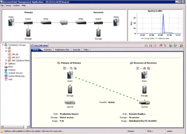 Figure 11. Customer SAP Boot running on RPA 1 