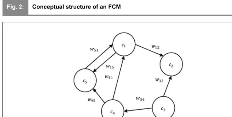 Fig. 2:Conceptual structure of an FCM