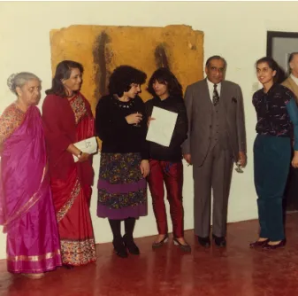 Figure 11.Four Indian Women Artists, Indian Artists (UK) Gallery, 1981–1982,