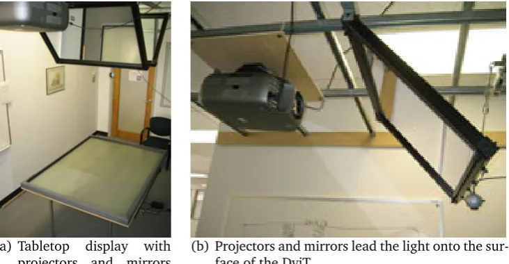 Figure 2.1: Tabletop display.