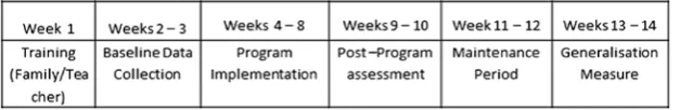 Figure 3. Implementation timeline.