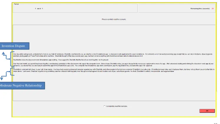Figure SM.3.1. Example Screen shots of zTree Scenario Decision Screens for Sequence 2.