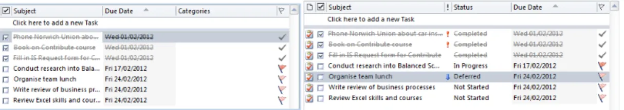 Table views - where the information is laid out in standard columns and rows - offer the  greatest flexibility for adding extra fields