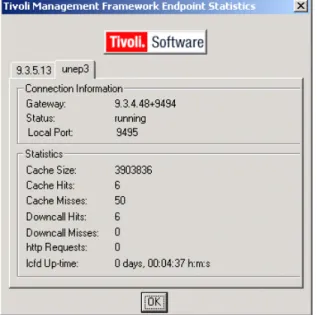 Figure 4-3   Endpoint statistics for the newly installed endpoint