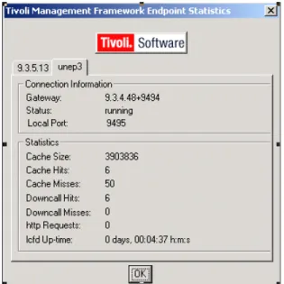 Figure 4-9 shows the newly installed endpoint statistics.