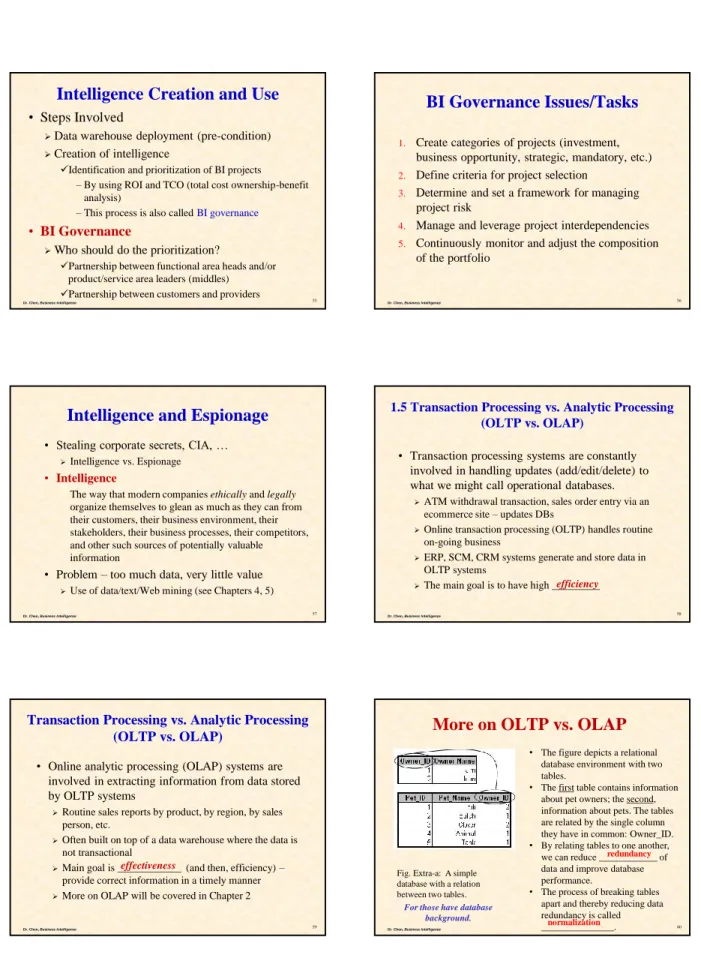 Fig. Extra-a:  A simple  database with a relation  between two tables. 