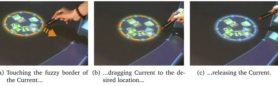 Figure 4.17: Moving an Interface Current to any desired location.