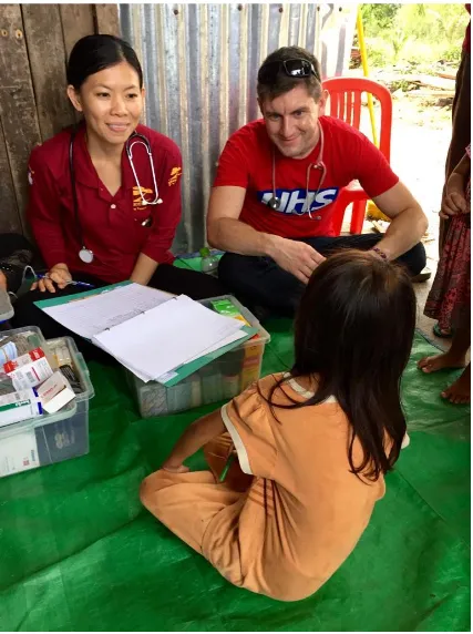 Figure 4: Community child health clinics in Cambodia 