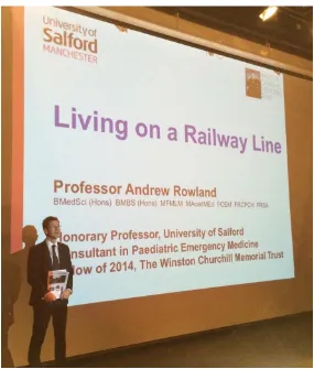 Figure 5: Launch of Living on a Railway Line, 20 October 2014 