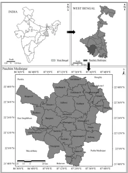 Figure 1. Location map of the study area. 