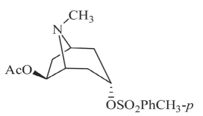 FIGURE 1.  The chemical structure of lesatropane [2].