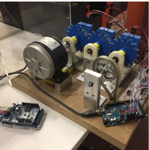Figure 3. Gearbox accelerated life testing platform