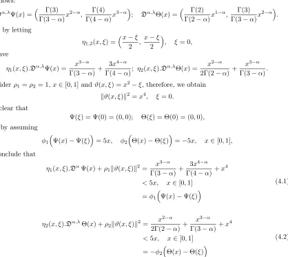 Table 1. Fractional multi-objective function, kv = 0