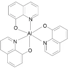 Figure 2.11: Molecular structure of 8-hydroxyquinoline aluminium (Alq3 )