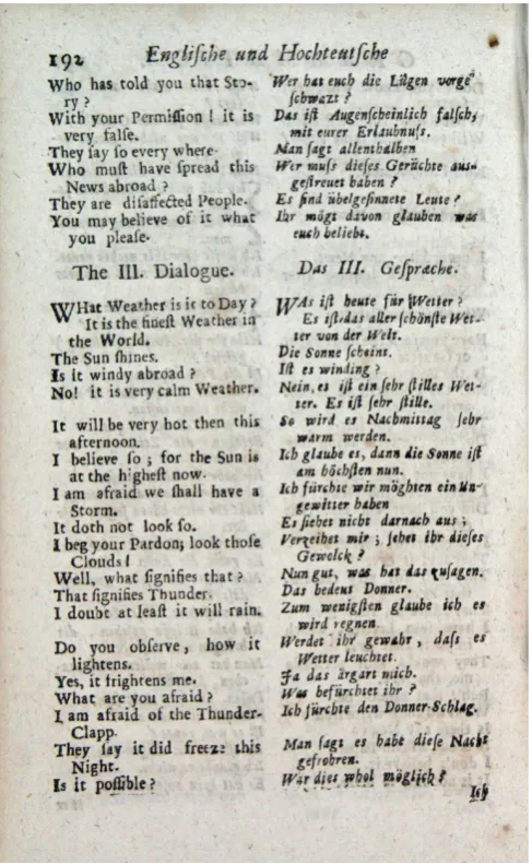 Fig. 1: König’s A Royal Compleat Grammar (1715), 192. By kind permission of Trinity College, Dublin
