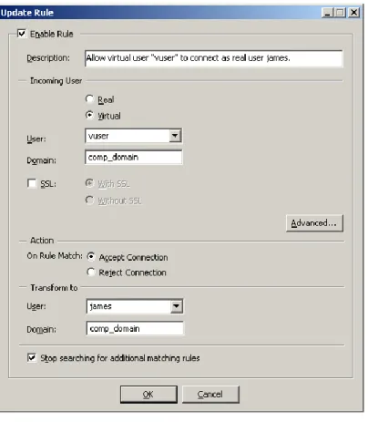 Figure 18: Adding a Rule 