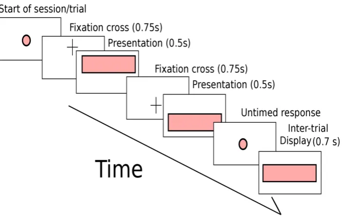 Figure 3.7: The time course of a single trial