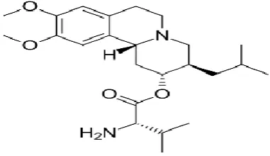 Fig. 1: Chemical structure of Valbenazine. 
