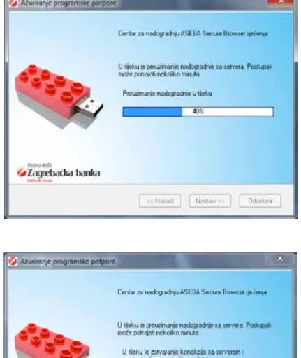 Fig.		12	–	The	process	of	downloading	an	upgrade	from	the	server