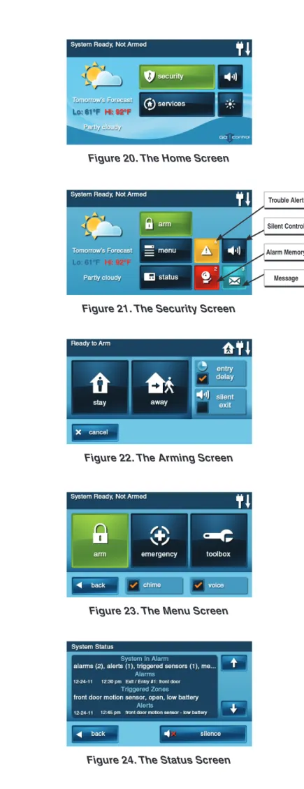 Figure 20. The Home Screen