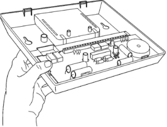Figure  2-3: Releasing the PCB 