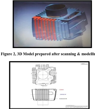 Figure 2, 3D Model prepared after scanning & modelling 