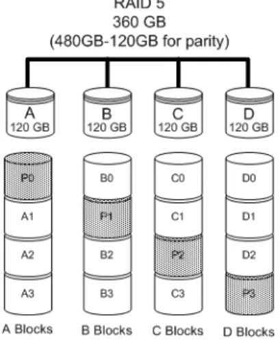 Figure 3.  RAID 5 Configuration Example