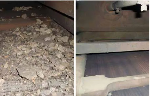 Fig. 17: Piston rings before and after approx. 900 running hours in EGR operation on HFO