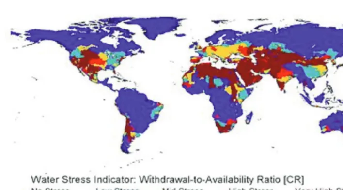 Figure 4: Water Stress Indicator: Withdrawal-to-Availability Ratio [CR]