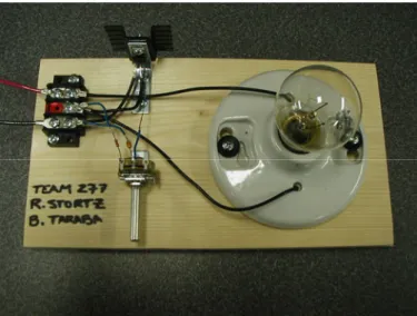 Figure 10: Our Light Dimmer Circuit