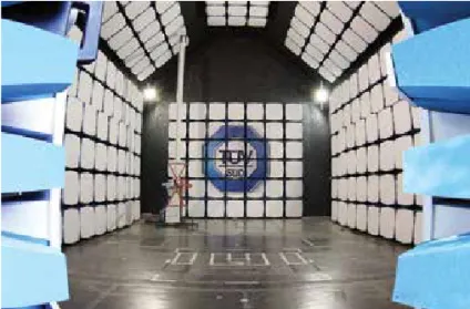 Figure 1. Full compliance test facilities are expensive and are costly to rent. Minimizing  use of these facilities is important from both a cost and a schedule perspective (Image  courtesy of Microwave Vision Group).