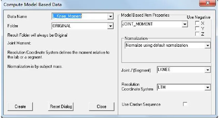 Figure 3- 12: Resolving the joint moment in a segment coordinate system.