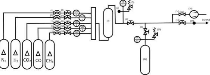 Figure 5.  Layering of carbon monoxide after 200 s, at the mixture flow velocity of 1 m∙s-1
