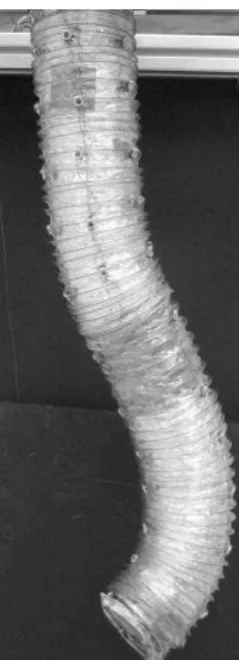 Figure (2-22) shows a two-section Air-Octor continuum soft robot arm. 