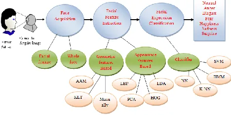 Figure 1: Facial expression recognition system overview 