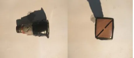 Figure-7 Insulated tool  as used in ECM experiments 