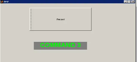 Fig.11: Output of program showing the utterance of word “TWO” 