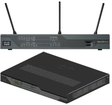 Figure 1.    Cisco 890 Series Integrated Services Router with Integrated 802.11n Access Point 