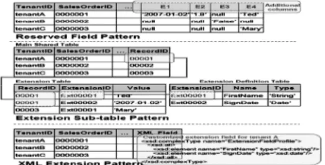 Figure 3: Isolated vs. Shared Data Environment Figure 4: Filter vs. Permission based Security Date Access