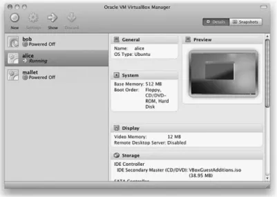 Fig. 2.1 VirtualBox main window